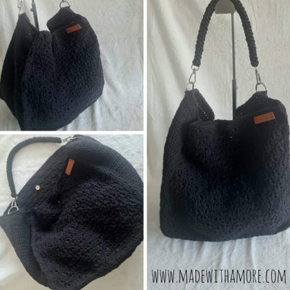 Boho-Chic - Tasche 01 Schwarz