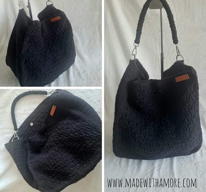 Boho-Chic - Tasche 01 Schwarz