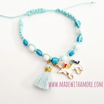 Makramee-Armband für Kinder 06