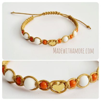 Makramee-Armband für Kinder 08
