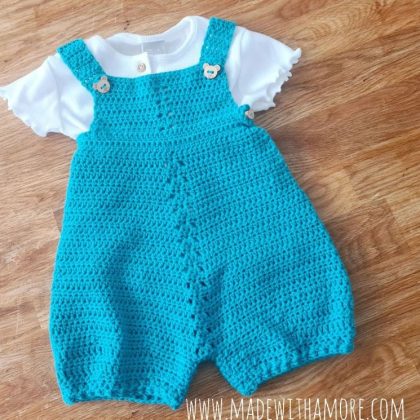 Baby Romper / Strampler | 100% Baumwolle (3–6 Mon.)