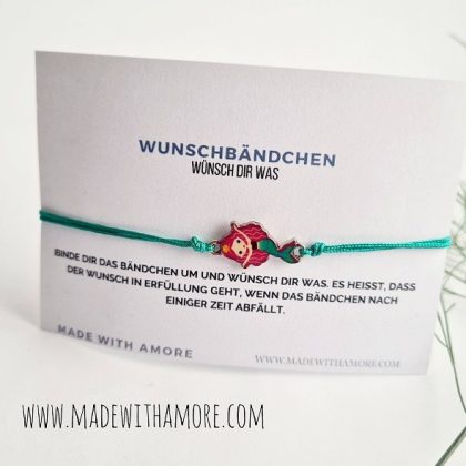 Wunschbändchen mit Schiebeknoten 49