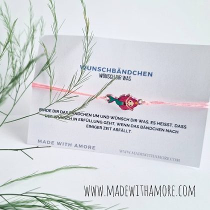 Wunschbändchen mit Schiebeknoten 51