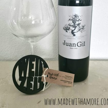 Untersetzer Set - Wein Zeit